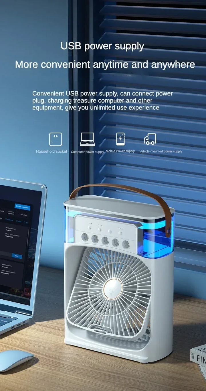 Portable Humidifier  AIr Cooler  Fan | Bowlift