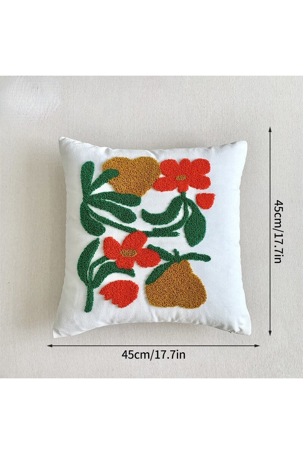 Embroidery Cushion Elegance | Bowlift