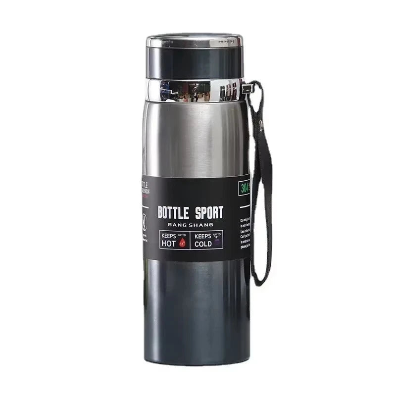 Stainless steel vacuum insulated thermos bottle 1000 ml | Bowlift