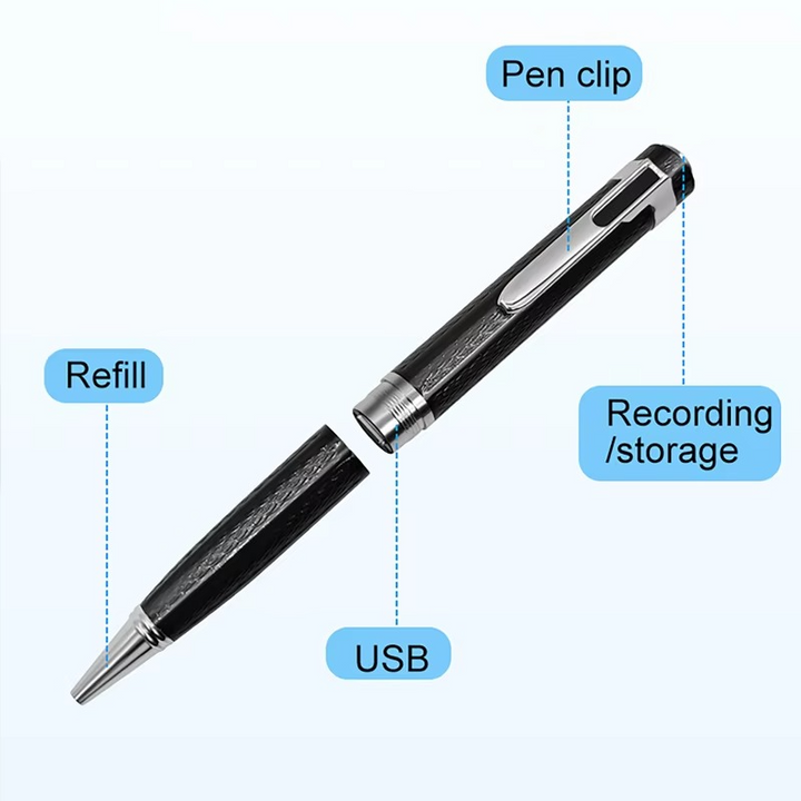 BowLift | Portable Digital Voice Recorder and MP3 Player with High-Quality Audio, Multiple Storage Options