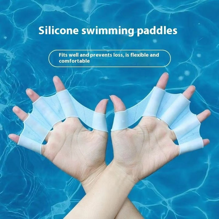 BowLift | Premium Silicone Swim Training Hand Paddles for Adults and Kids