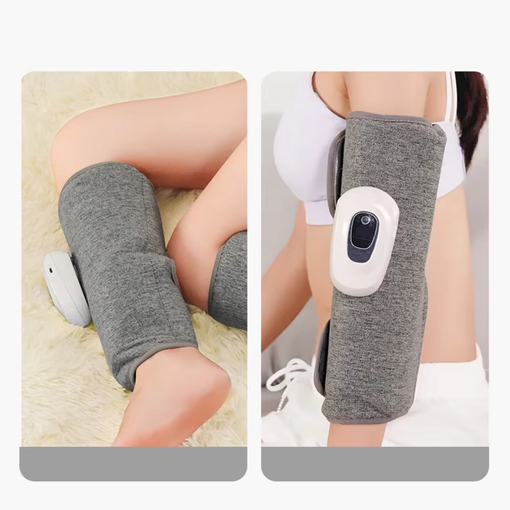 BowLift | Wireless Rechargeable Electric Leg Massager with Air Compression for Calf Relaxation and Muscle Recovery