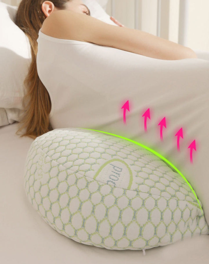 ComfyMama U-shaped pregnancy pillow – Full body support & washable cover | Bowlift