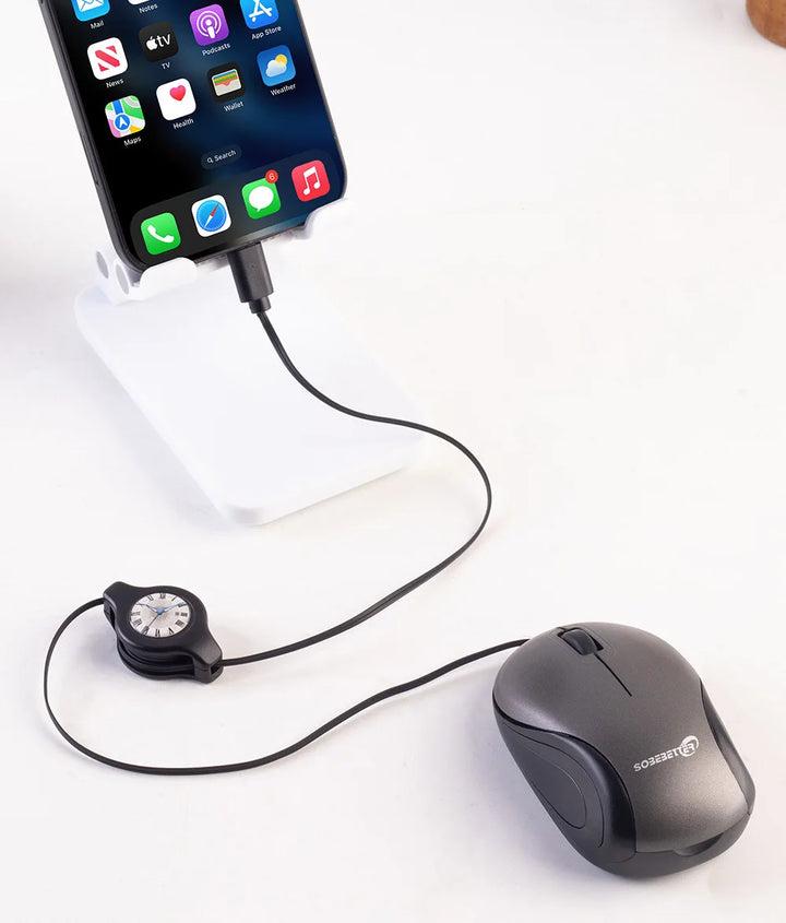 BowLift | Portable USB Type C Retractable Mouse