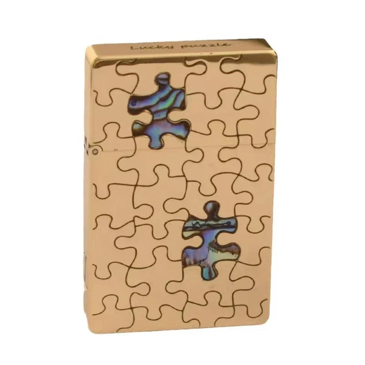 Classic Vintage Brass Windproof Lighter | Bowlift