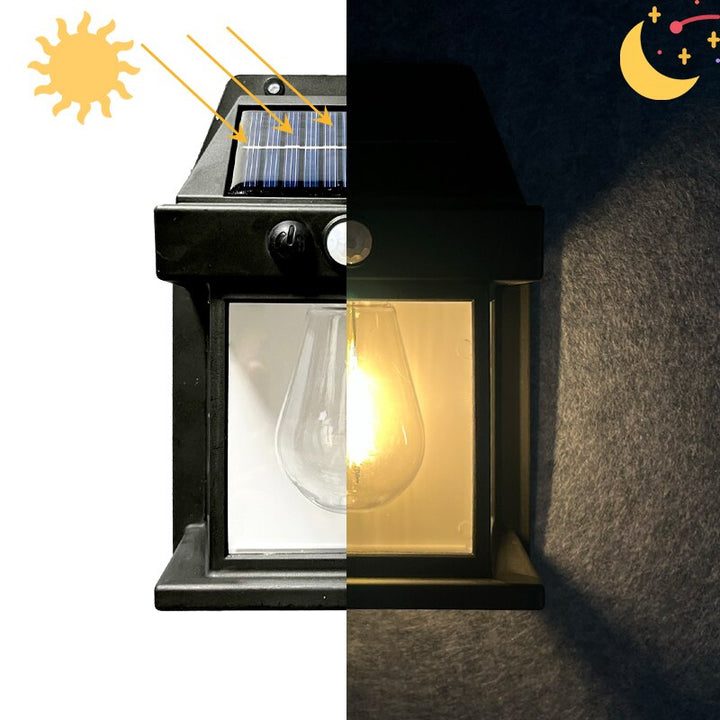 Solar LED Smart Energy Wall Lamp | Bowlift