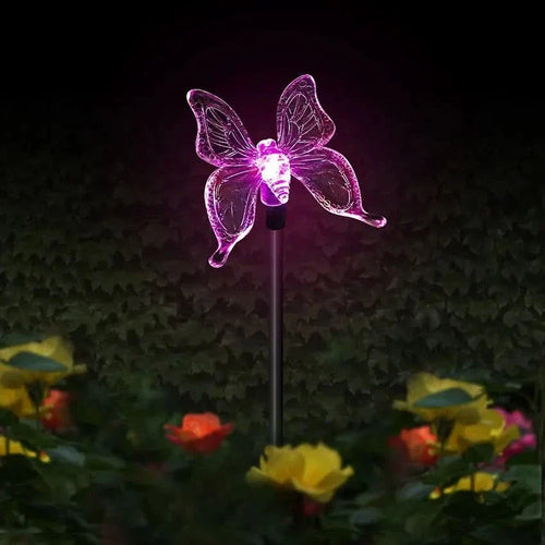 BowLift | ButterflyGlow Garden Light – Solar Powered & Magical at Night
