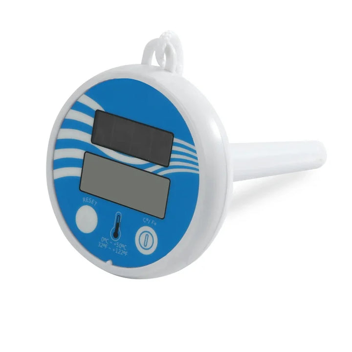 BowLift | THERMAFLOAT Pool thermometer | Floating water thermometer for pool & hot tub | Temperature display 0–50 °C | Shatterproof & weatherproof