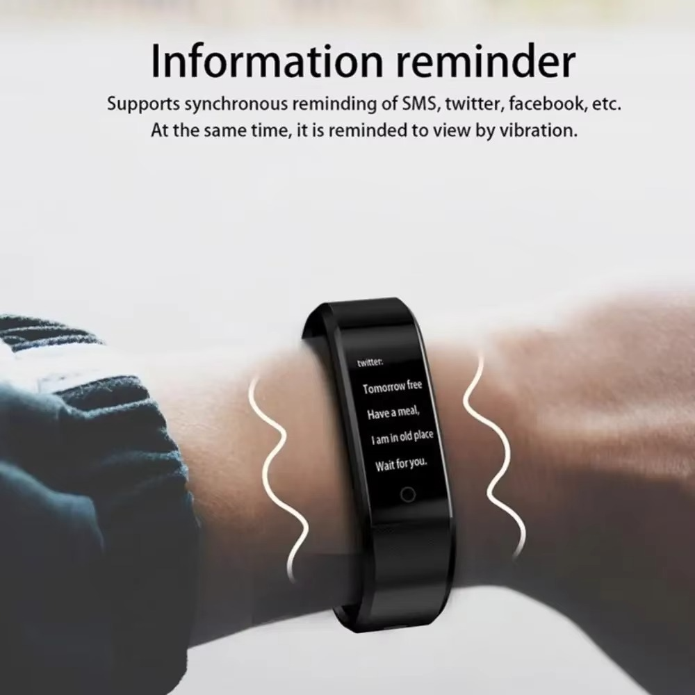 BowLift | Waterproof Fitness Smart Watch with Heart Rate and Blood Pressure Tracking for Men and Women
