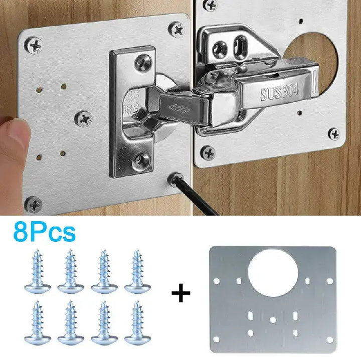 BowLift | 2+2 | Hinge Repair Plates Set [INCLUSIVE Screws]
