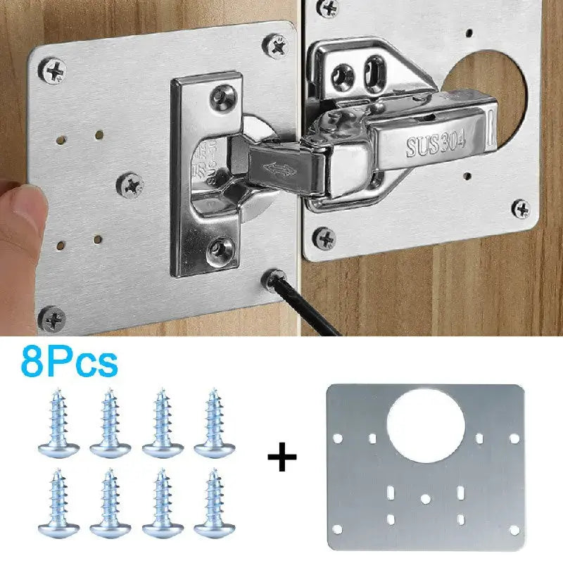 BowLift | 2+2 | Hinge Repair Plates Set [INCLUSIVE Screws]