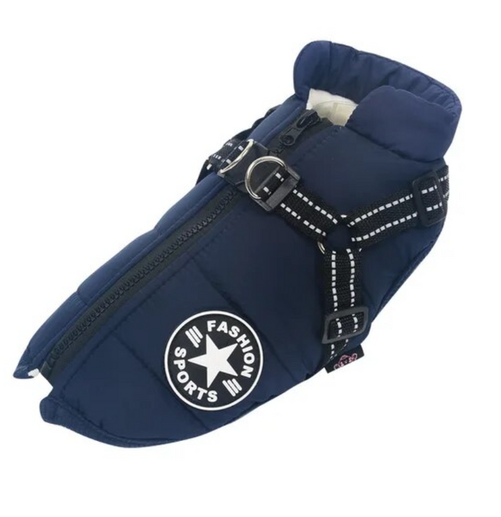 BowLift | Waterproof Dog Coat with Belly Straps – Emmaly