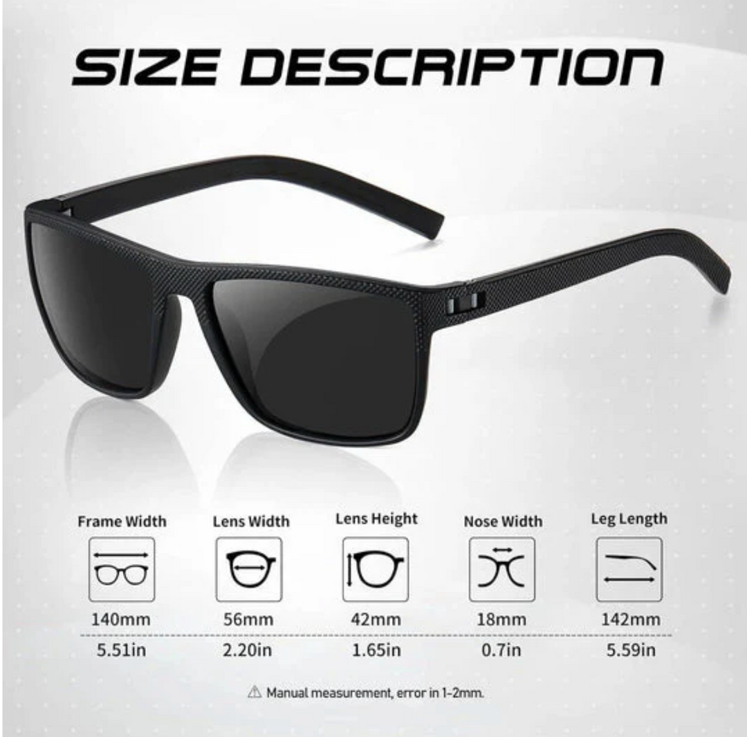 BowLift | ZichtZeker 3-Piece Set Polarized Sunglasses – UV400 Protection & Comfort