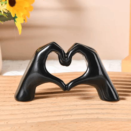 BowLift | LoveSculpt Handcrafted Wooden Heart Decoration – Symbol of Love & Connection for Home Decor