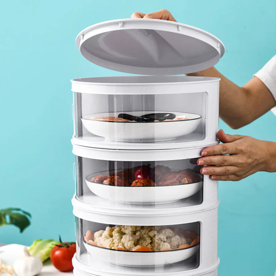 BowLift | Stackable Multi-functional Storage Container for Food – Space-saving and Practical Food Storage System