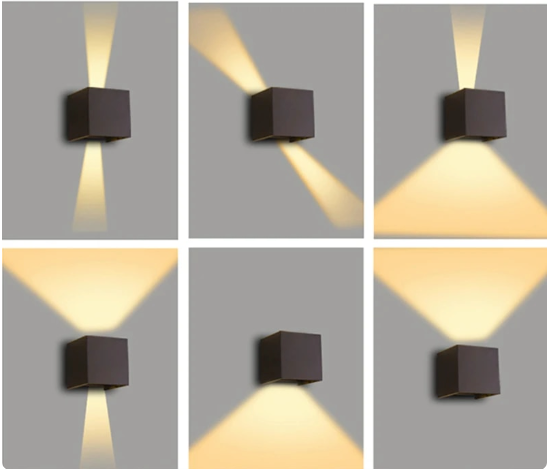 BowLift | LED Cube Wall Lamps | 1+1 Free