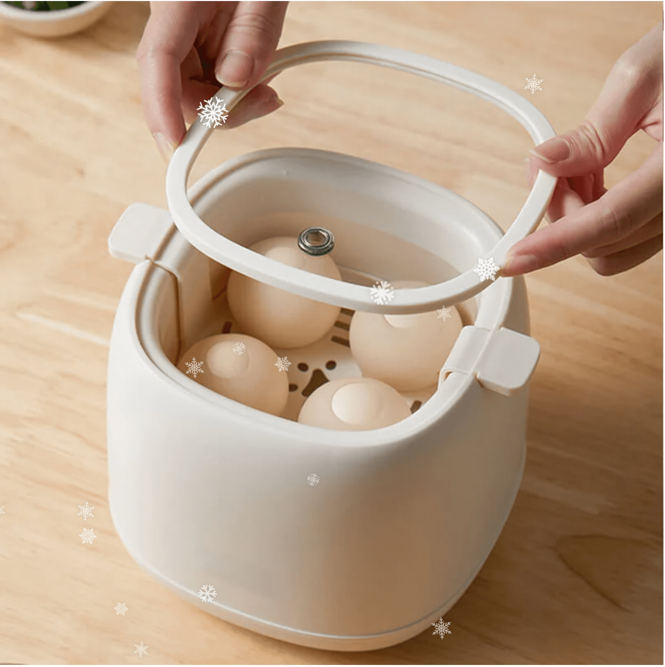 BowLift | EggMaster | Ultra Smart Egg Cooker with 6 Cooking Modes – Perfect Eggs Every Time
