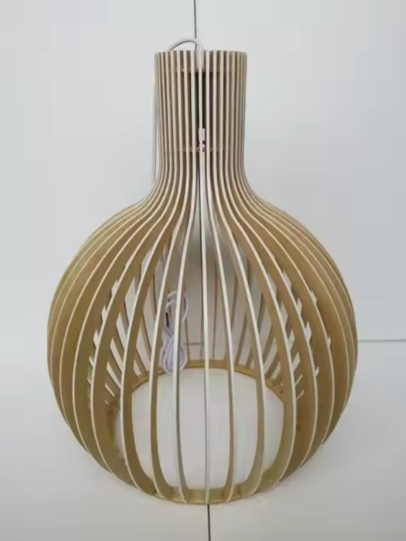 BowLift | Natura Orb Bamboo Pendant Lamp – Handmade Hanging Lamp