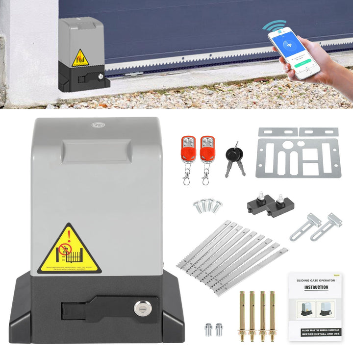 Sliding Gate Drive Garage Door Drive with App Control 370W/550W | Bowlift