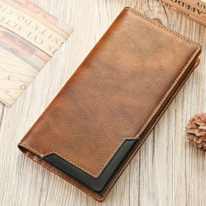 BowLift | Slim Vintage Wallet – Durable Synthetic Leather, cleverly organized