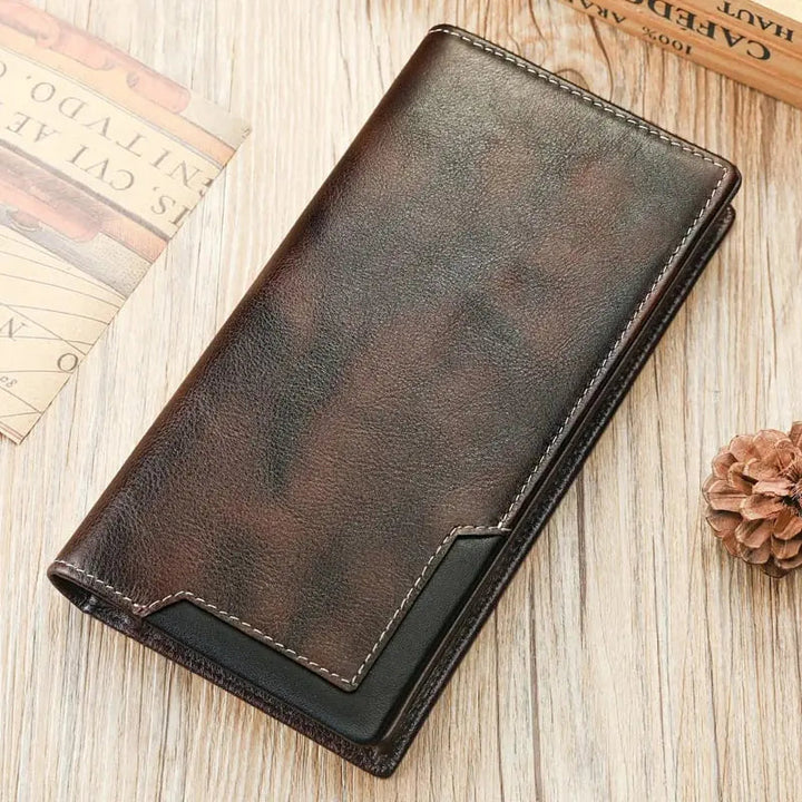 BowLift | Slim Vintage Wallet – Durable Synthetic Leather, cleverly organized