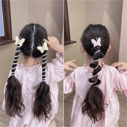BowLift | Butterfly hair ties in spiral design – sweet gift for daughter & granddaughter