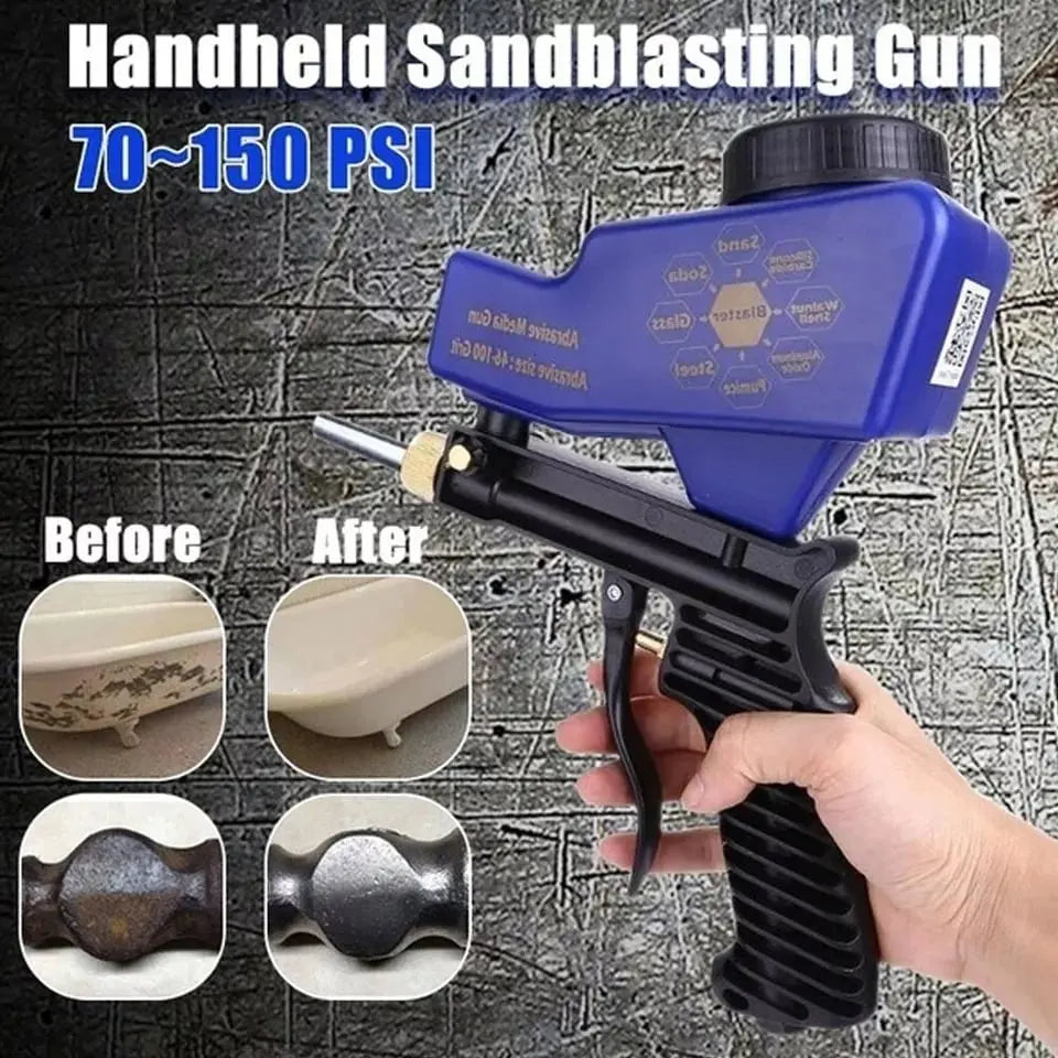 BowLift | Gravity Sandblaster – Efficient polishing & cleaning without damage