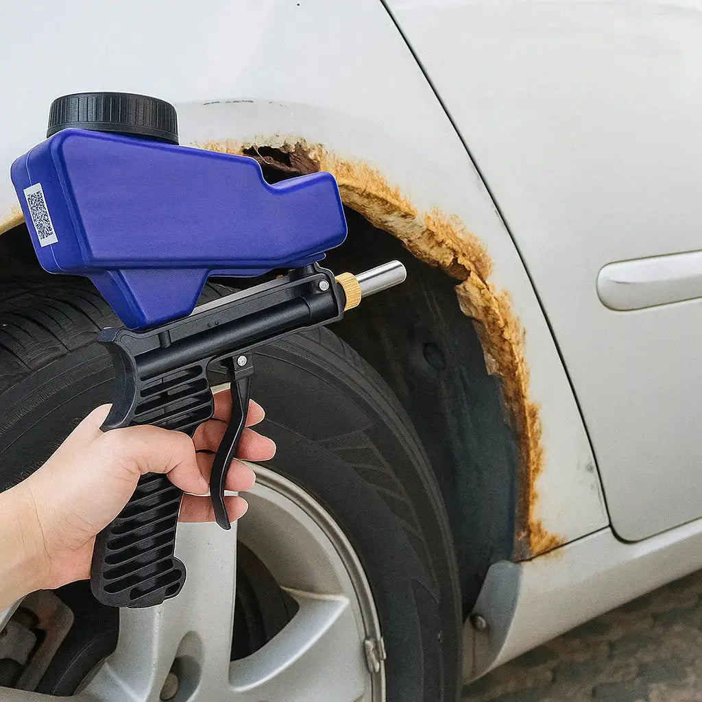 BowLift | Gravity Sandblaster – Efficient polishing & cleaning without damage