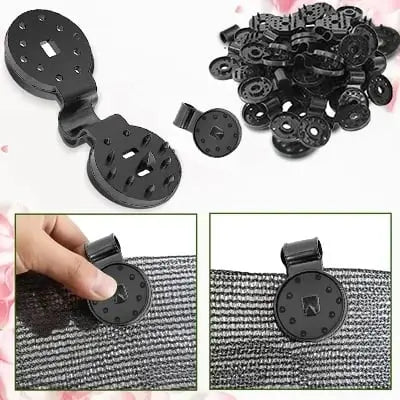 BowLift | Heavy-duty sunshade clamps for stable net attachment