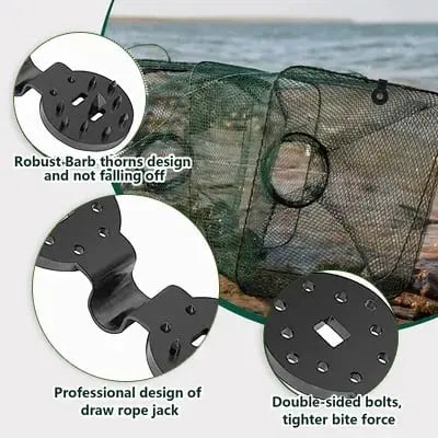 BowLift | Heavy-duty sunshade clamps for stable net attachment