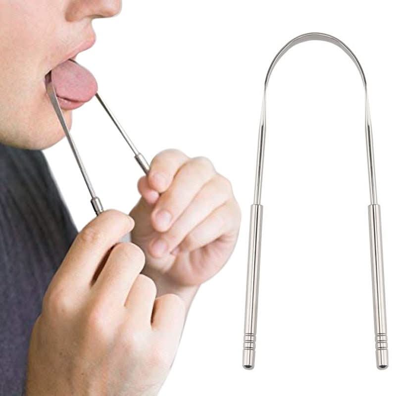 BowLift | Stainless Steel Tongue Scraper for Fresh Breath & Better Oral Hygiene
