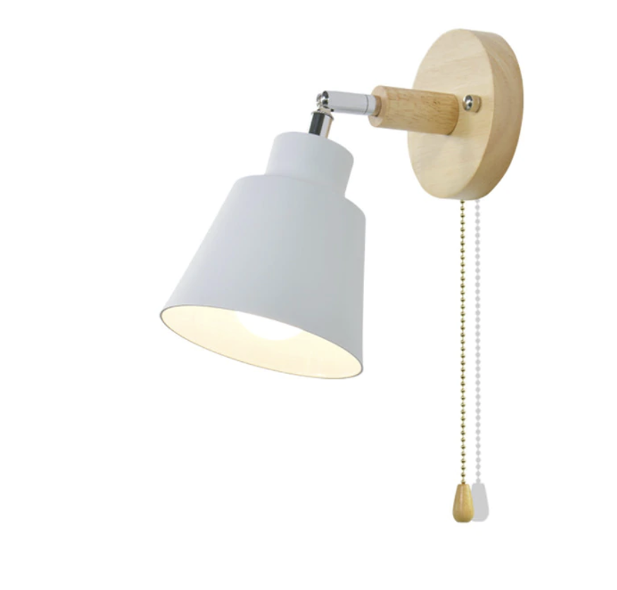 Wall Lamp with Pull Switch - TwistGlow | Bowlift