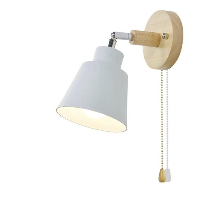Wall Lamp with Pull Switch - TwistGlow | Bowlift
