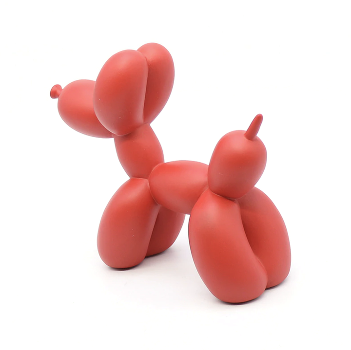 BowLift | BalloonDog Lively Dog Sculpture | Pop-Art Decoration | Modern Home Decor | Handmade Statue