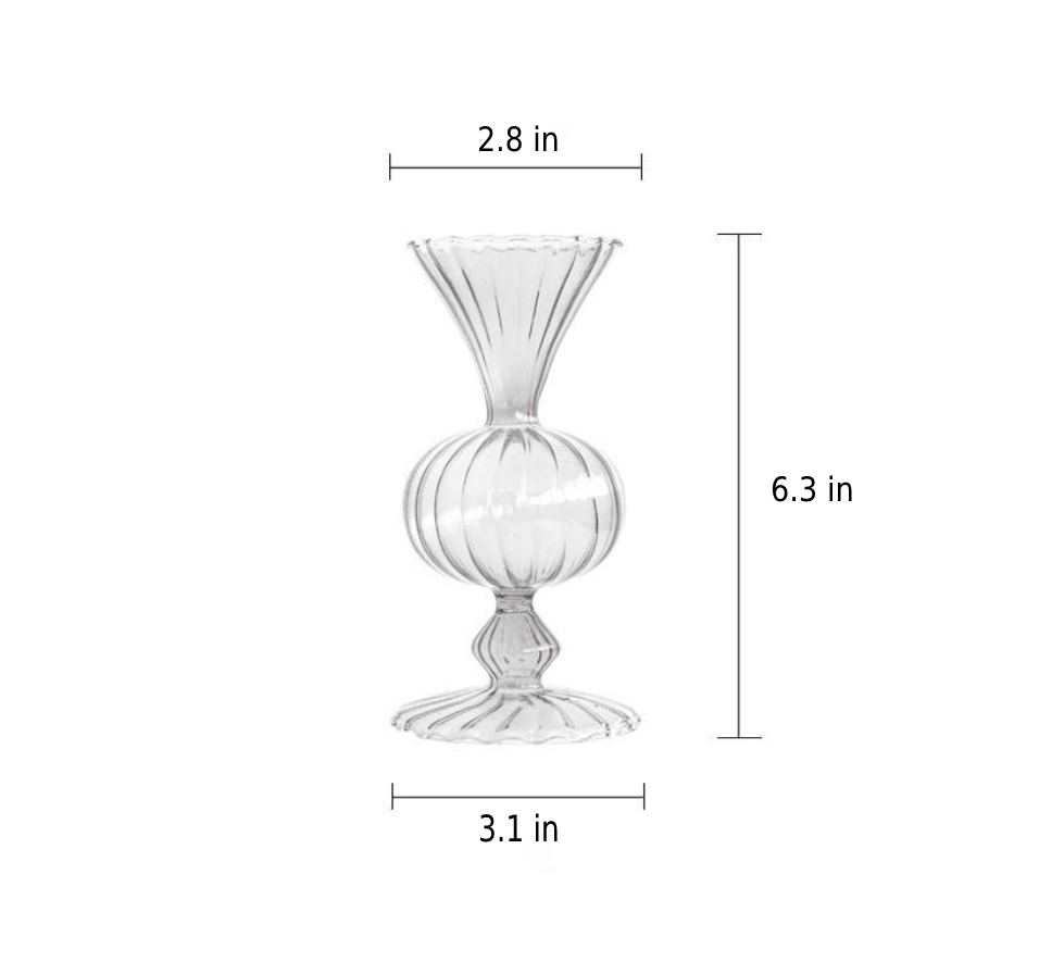 BowLift | Petal-Textured-Glass Accents & Vases