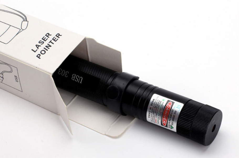 BowLift | Zelara-Power Laser Pointer 303 - Rechargeable visible USB laser pointer with high power
