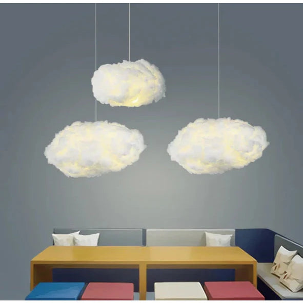 BowLift | Dreamy Cloud Lamp | Soft Ceiling Lightsing for Bedroom Decor