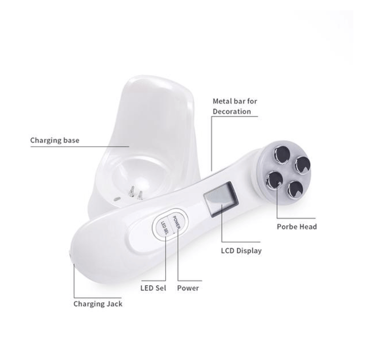 BowLift | 5 in 1 RF & EMS LED Photon Mesotherapy Electroporation Face Beauty Device