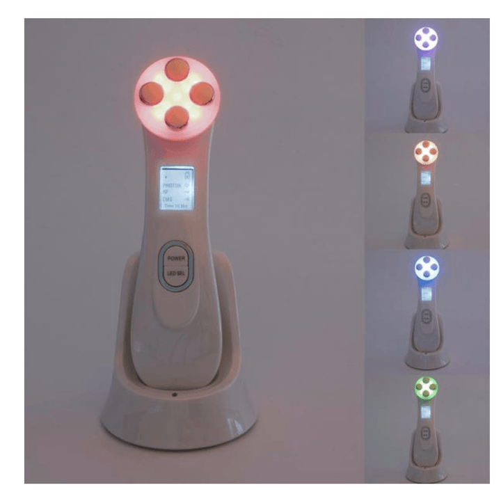 BowLift | 5 in 1 RF & EMS LED Photon Mesotherapy Electroporation Face Beauty Device