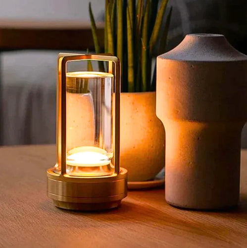 Crystal Table Lamp Bowlift