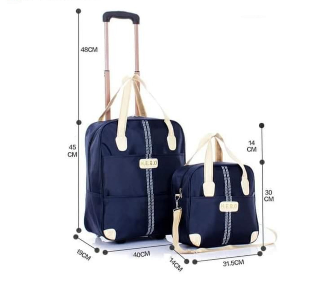 BowLift | 2 in 1 Trolley Traveling Bag with a boarding bag