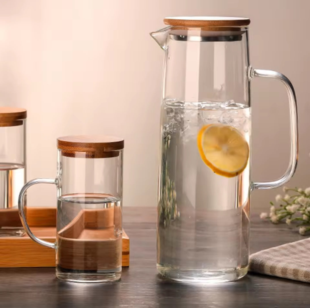 BowLift | 1.2L heat-resistant glass jug