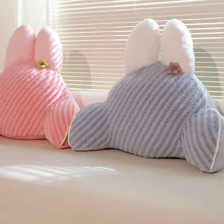 Rabbit Throw Pillow – Cute Bunny Shaped Cushion | Bowlift