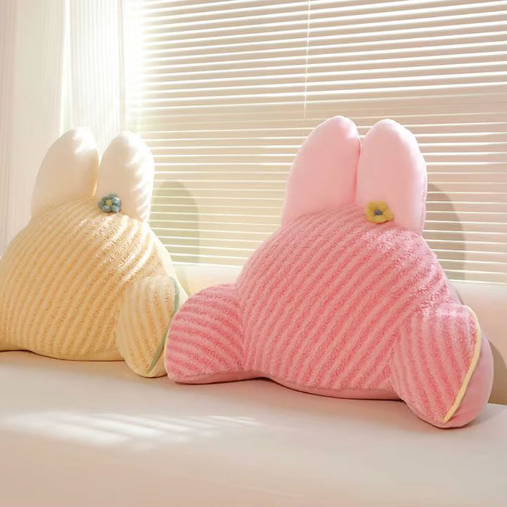 Rabbit Throw Pillow – Cute Bunny Shaped Cushion | Bowlift