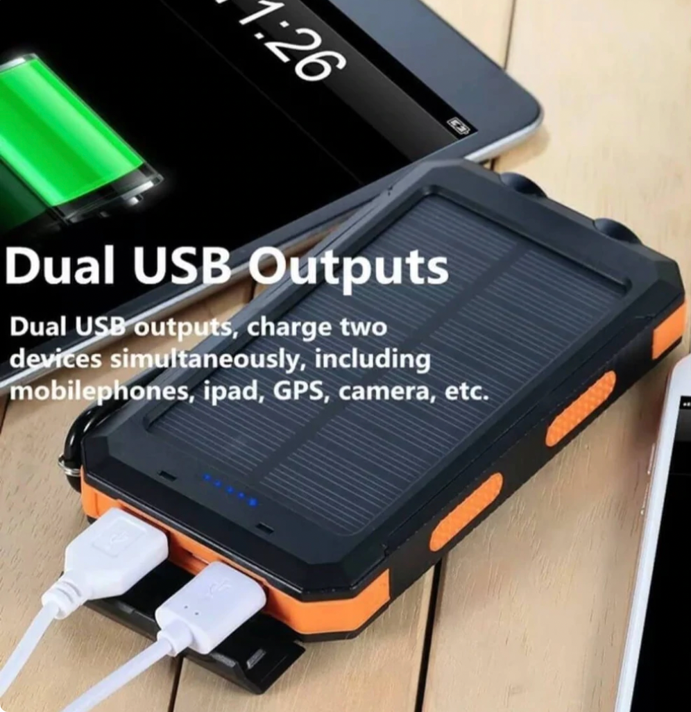BowLift | Solar Power Bank - Portable and Waterproof