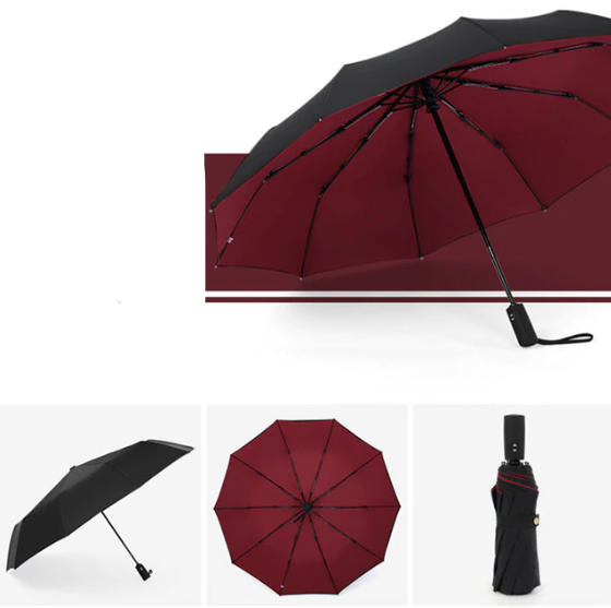 BowLift | StormShield Automatic Umbrella – Windproof Storm Umbrella with Reversed Closing Mechanism