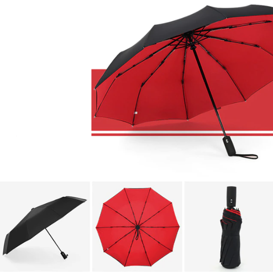 BowLift | StormShield Automatic Umbrella – Windproof Storm Umbrella with Reversed Closing Mechanism