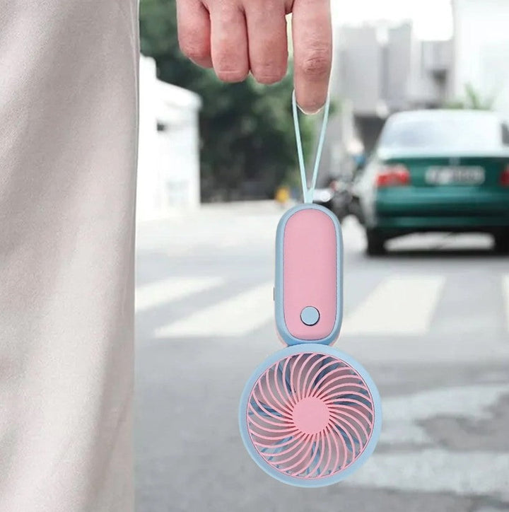 Minimalist Hand Held Portable Rechargeable Fan | Bowlift