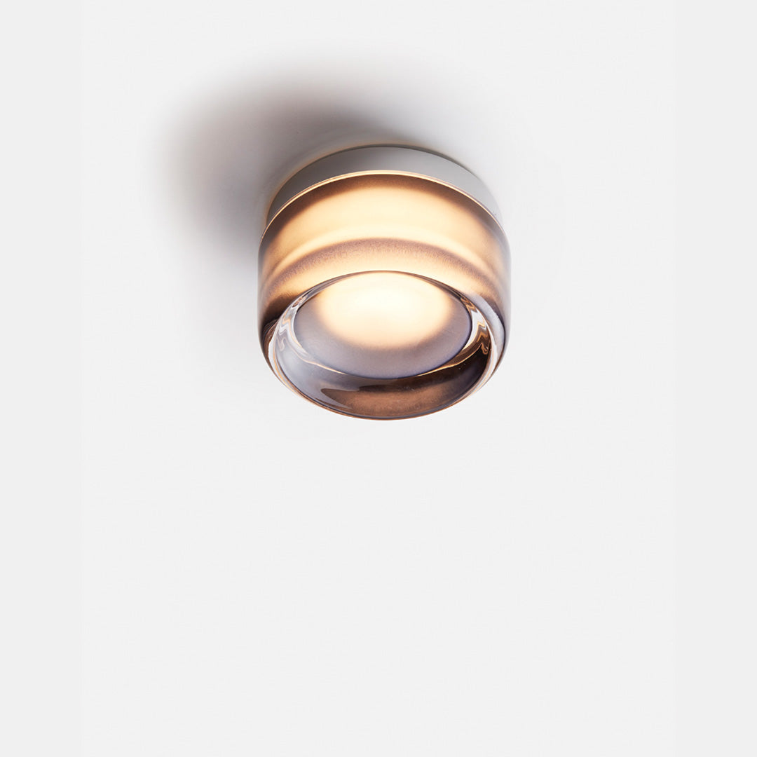 BowLift | LumièreLux - Stylish Dimple Wall Lamp made of Metal and Glass