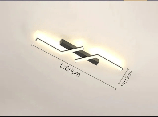 BowLift | Modern Flush-Mounted LED Line Ceiling Light – Minimalist & Energy Efficient